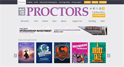 Desktop Screenshot of proctors.org